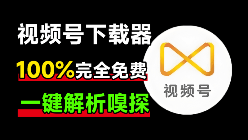 视频号嗅探下载工具，支持视音频、图片无水印下载-数字宝库